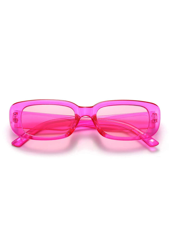 1pc Fashionable Square Frame Unisex Y2k Daily Glasses