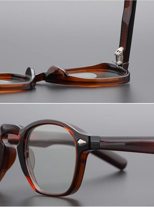 Abaan TR90 Vintage Square Eyeglasses Frame