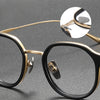 Titanium Geometric Glasses Frame TANGO