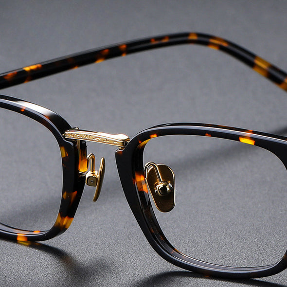 Retro Titanium Square Glasses Frame GMS820