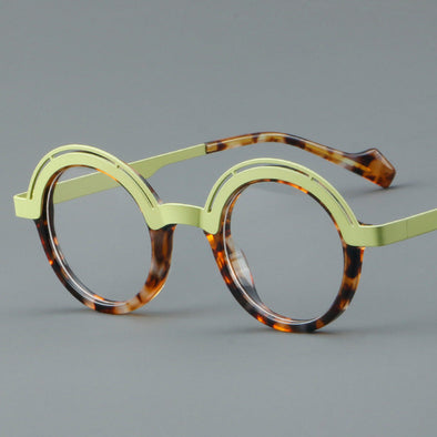 Retro eye frame metal frame 22206