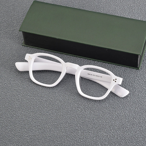 Retro Acetate Square Glasses Frames 8139-S