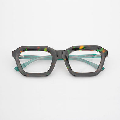 Retro frame plate glasses 60044