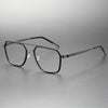 Retro Titanium Square Glasses Frame 9753