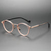 Titanium Vintage Round Eyeglasses Frames BRAGILE +