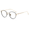 Titanium Vintage Oval Eyeglasses Frames 164