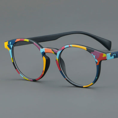 Cat eye glasses frame painted glasses 8802