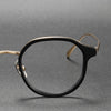 Titanium Geometric Glasses Frame TANGO