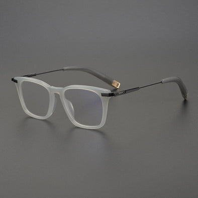 Eran Vintage Acetate Square Glasses Frame