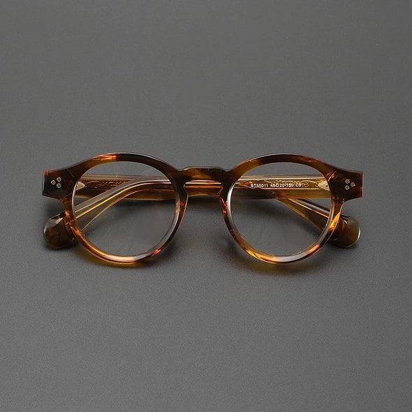 Pyt Acetate Round Retro Glasses Frame