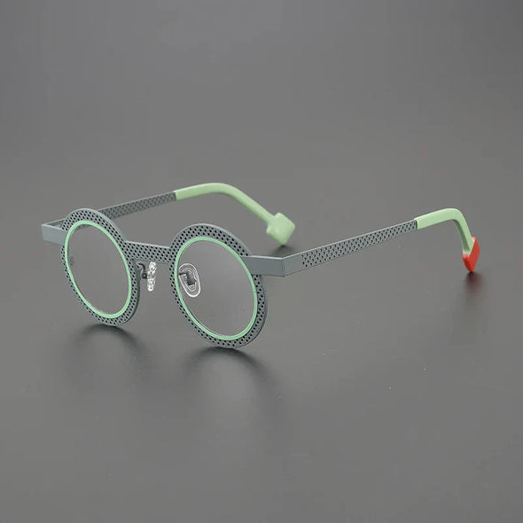 Rene Ultralight Round Titanium Glasses Frame