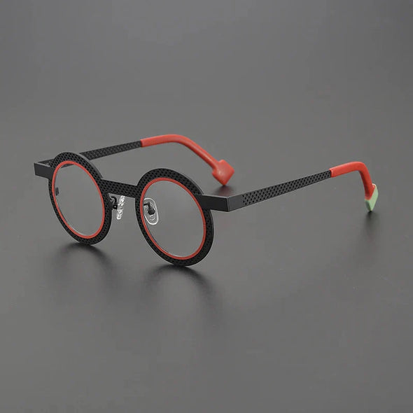 Rene Ultralight Round Titanium Glasses Frame