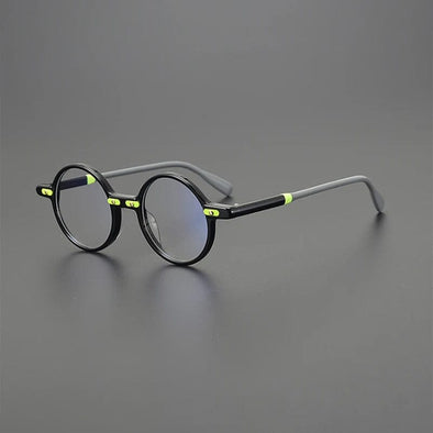 Varek Vintage Round Acetate Glasses Frame