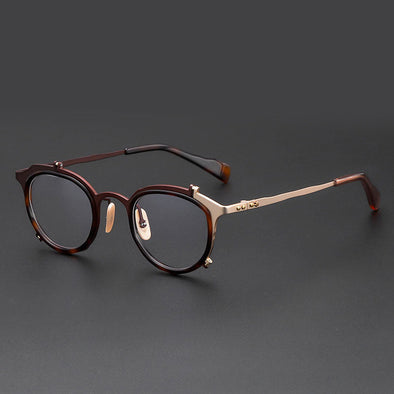 Wren Titanium Retro Hand Made Glasses Frame