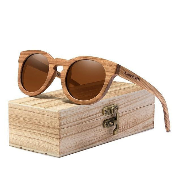 Nektom - Nektom G5920 Wood Handmade Sunglasses